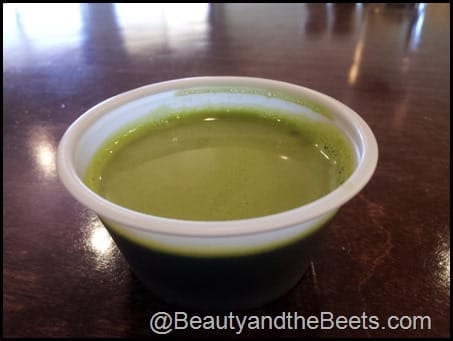 Wheatgrass juice