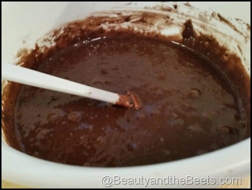 Brownie batter