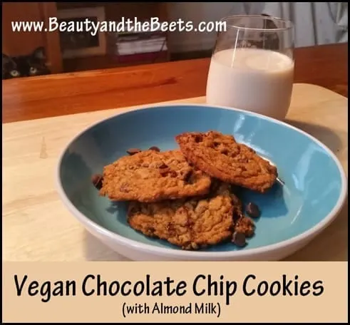 Vegan Chocolate Chip Cookies BeautyandtheBeets