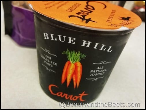 Carrot yogurt Beauty and the Beets