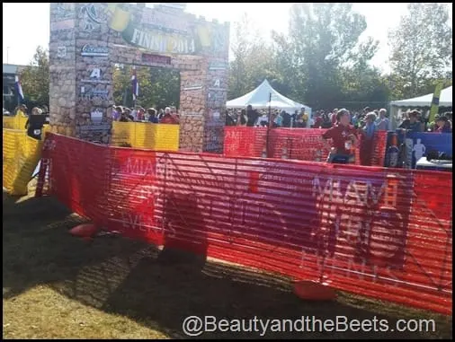 St Augustine Half Marathon Finish Line Beauty and the Beets
