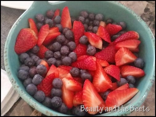 Fresh berries fruit Beauty and the Beets