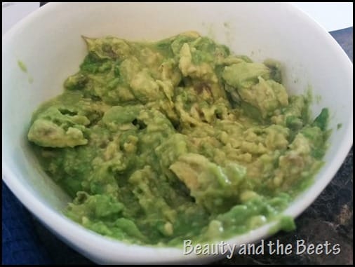 Mashed Avocado Beauty and the Beets