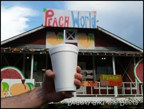 Georgia Peach World Beauty and the Beets