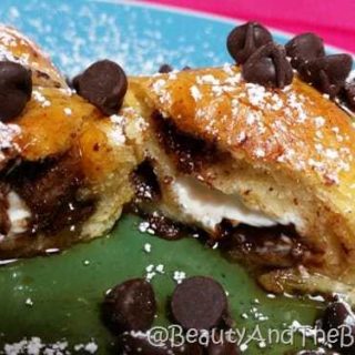 Stuffed French Toast Crescents