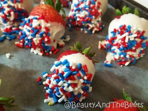 Independence Day strawberries