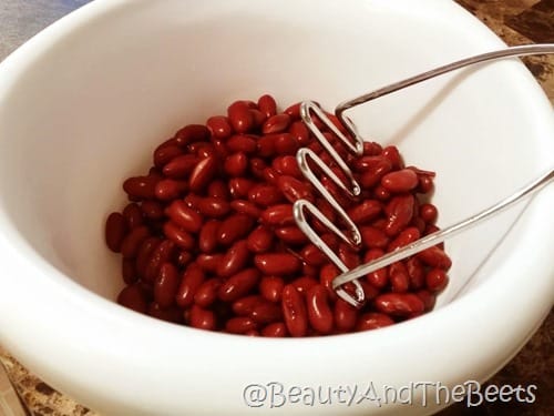 Red Kidney Beans Beanballs Beauty and the Beets