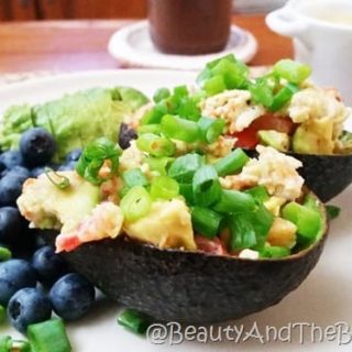 Avocado Scrambled Eggs