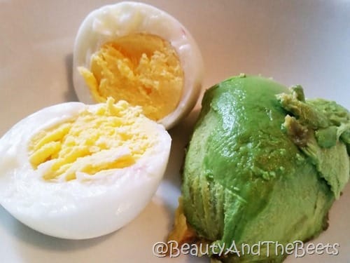 Avocado Hard Boiled Egg Beauty and the Beets