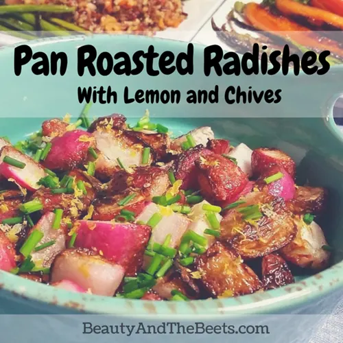 Pan Roasted Radishes