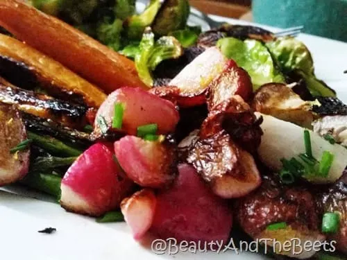 Roasted Radish Beauty and the Beets