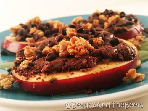 Apple Cookies Chocolate Almond Butter Beauty and the Beets