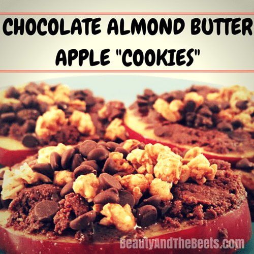 Chocolate Almond Butter Apple Cookies Beauty and the Beets