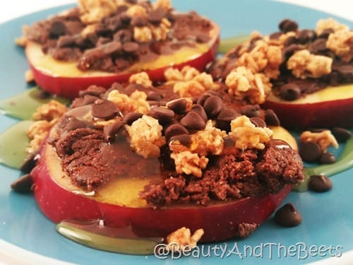 Chocolate Almond Butter Cookies Apples Beauty and the Beets