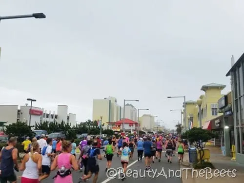 Runners VA Beach half marathon Beauty and the Beets