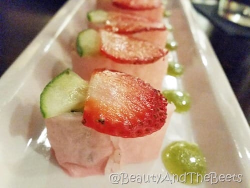 Strawberry Lobster Roll RA Sushi Beauty and the Beets
