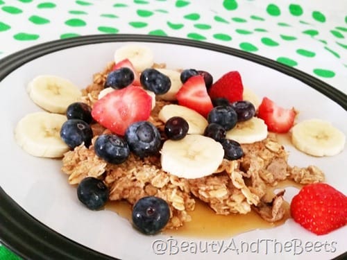 Oatmeal Egg White Pancakes Beauty and the Beets