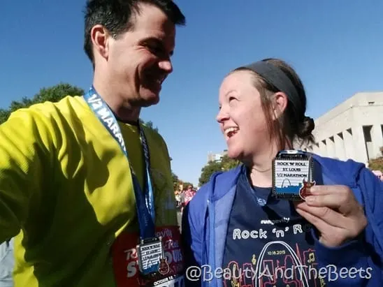 St Louis Rock n Roll Half Marathon Beauty and the Beets