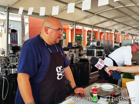 Jason Mayhew Orlando Fun and Food World Food Championships Beauty and the Beets