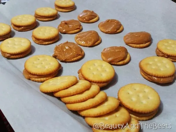 Peanut Butter Crackers Cookies Beauty and the Beets