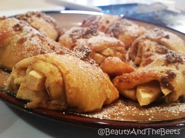 Apple Pie Crescent Roll plate Beauty and the Beets