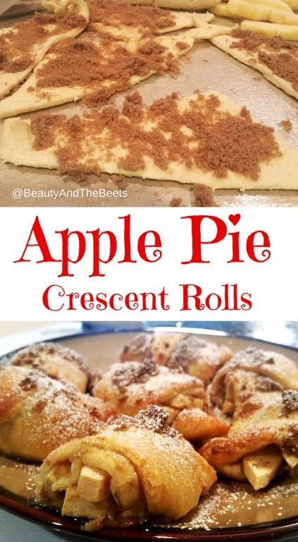 Apple Pie Crescent Rolls pinterest Beauty and the Beets