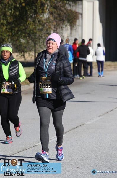 Hot Chocolate 15k Atlanta cold Beauty and the Beets