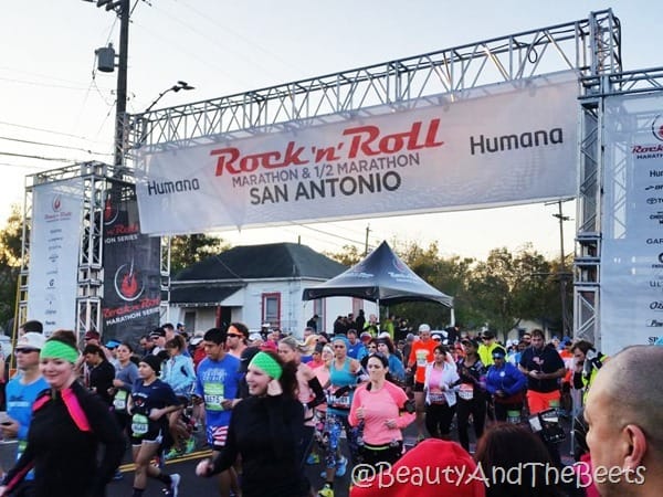 Humana Rock'n'Roll San Antonio Half Marathon Beauty and the Beets