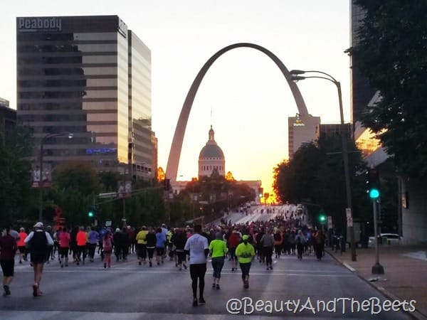 Longevity RocknRoll St Louis Half Marathon Beauty and the Beets