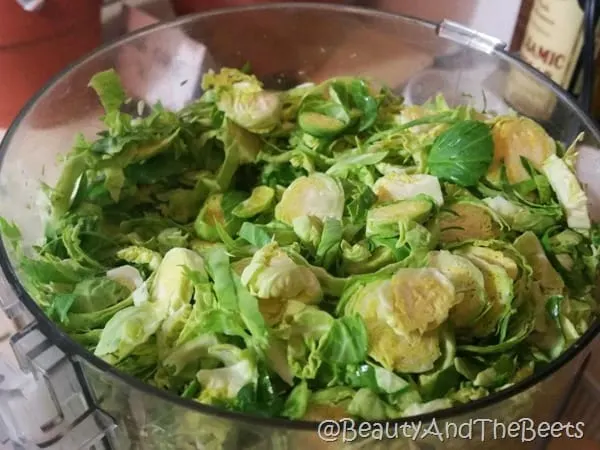 Shredded Sprouts Beauty and the Beets