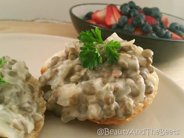 Vegan Breakfast Gravy and Biscuits Beauty and the Beets