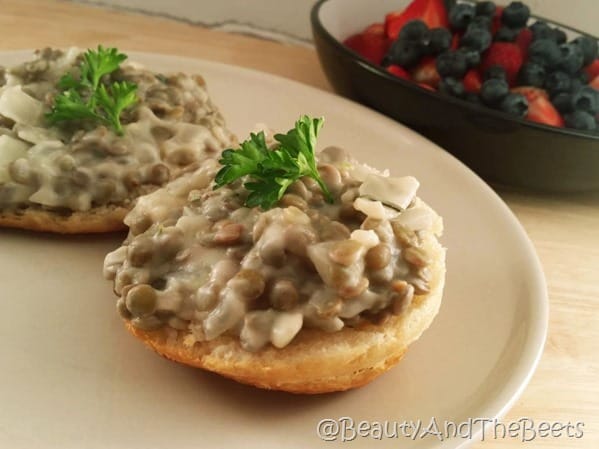 Vegan Gravy Biscuits Beauty and the Beets