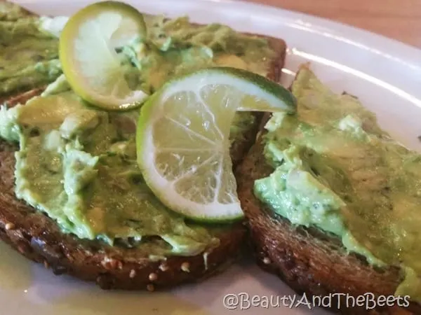 Avocado Toast Brownstone Pancake Factory Beauty and the Beets