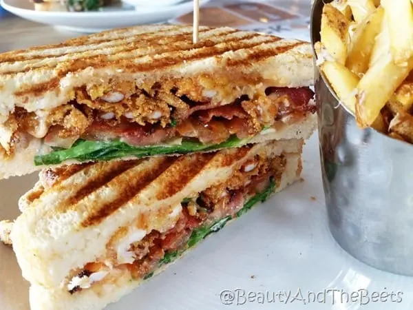 Crabcake BLT Brick and Spoon Orange Beach Beauty and the Beets