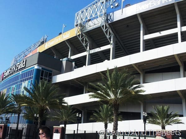 EverBank Field Gate River Run Beauty and the Beets