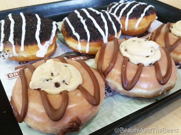 Cookie Jar doughnuts Krispy Kreme Beauty and the Beets