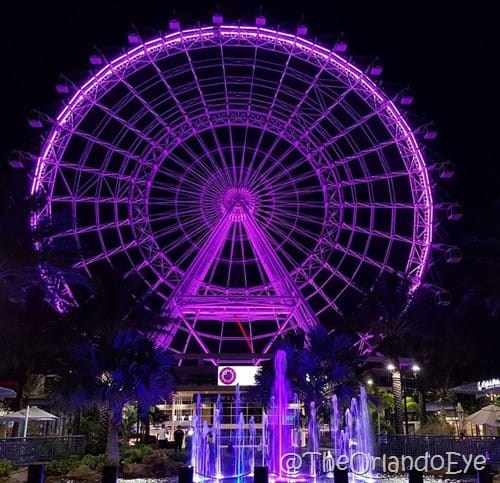 The Orlando Eye tribute to Prince