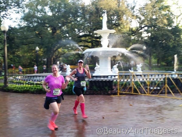 fountain Publix Savannah Womens Half Marathon Beauty and the Beets