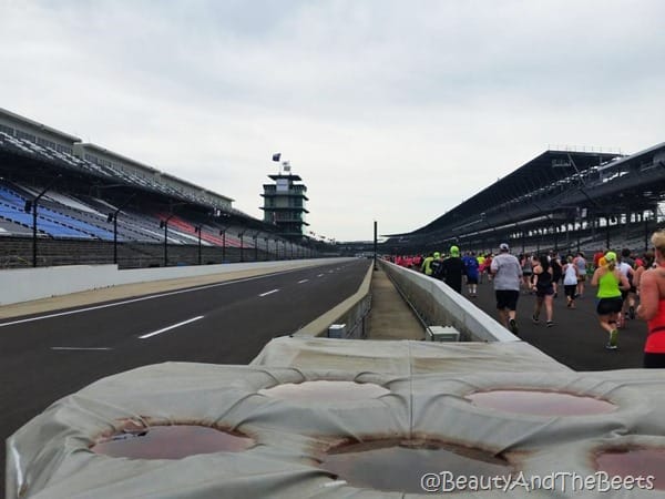 Indy Motor Speedway pit road Beauty and the Beets