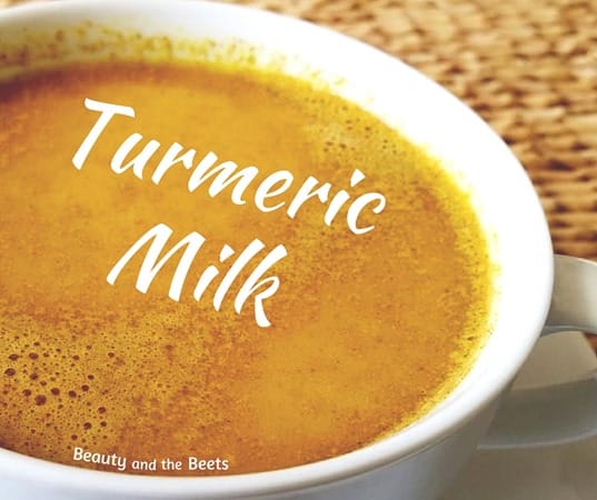 Turmeric Milk recipe Beauty and the Beets