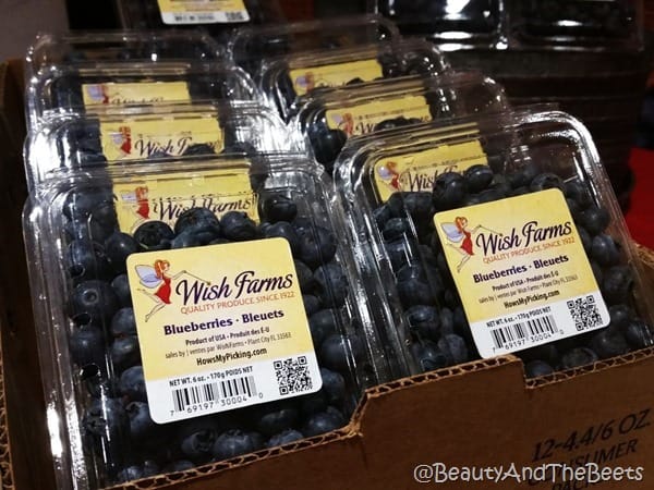 Wish Farms blueberries #FWcon Beauty and the Beets