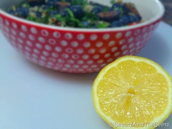 lemon Blueberry and Fig Quinoa Salad Beauty and the Beets