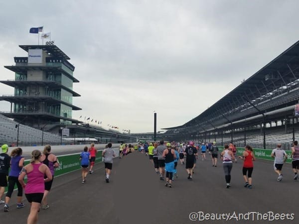 running the speedway IndyMini Beauty and the Beets