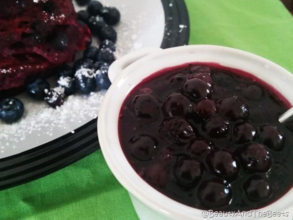 Blueberry Sauce Beauty and the Beets