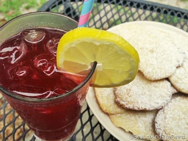 Glass Cookies Blueberry Lemonade Beauty and the Beets