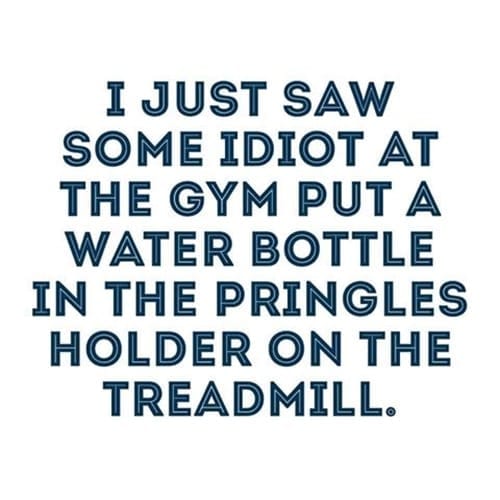 Pringles Holder Treadmill