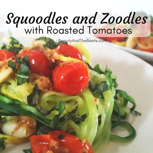 Squoodles and Zoodles Beauty and the Beets