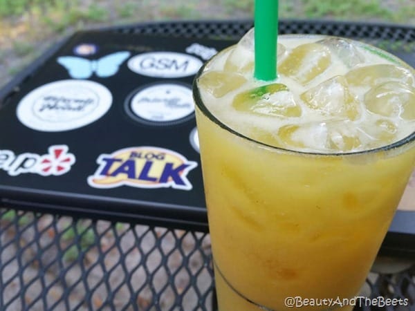 Starbucks Orange Drink Beauty and the Beets