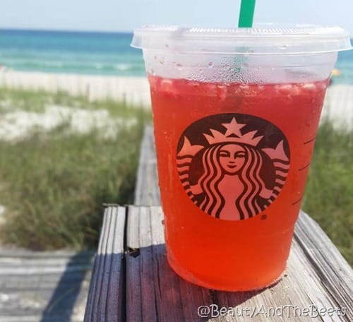 Strawberry Acai Refresher Panama City Beach Beauty and the Beets