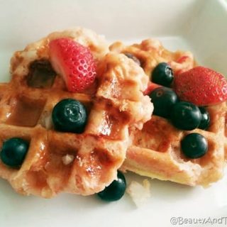 Sugar Cookie Waffles